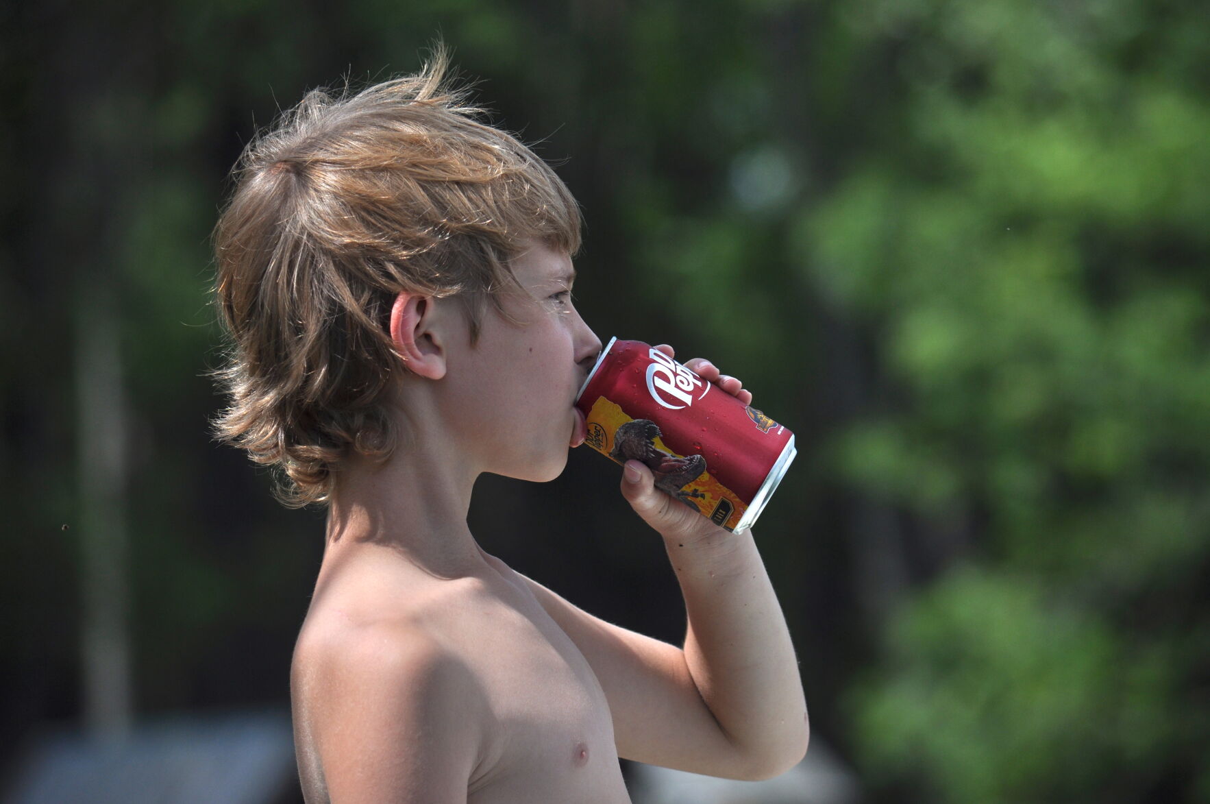Families take advantage of heat by spending day at the beach